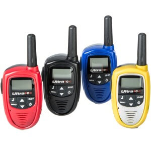 Ultratec Mini Walkie Talkie im Viererset